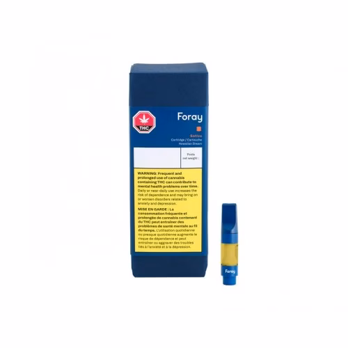 Foray - Hawaiian Dream 1:2 Sativa Prefilled Vape Cartridge