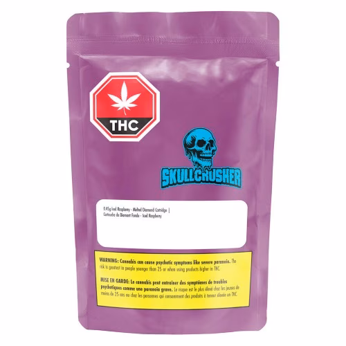 Skullcrusher 70's by RAD - Iced Raspberry - Melted Diamond 510 Thread Cartridge