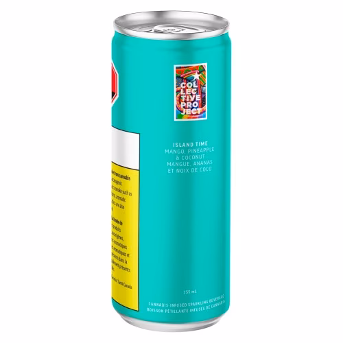 Collective Project - Island Time (Mango Pineapple & Coconut) Sparkling Juice