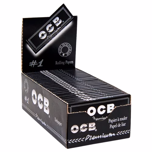 OCB Black Premium 1.0 Single Wide Rolling Papers