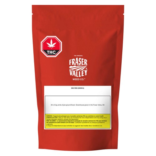 The Original Fraser Valley Weed Co. - Big Red Pre-Roll