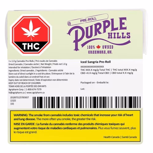 Purple Hills - Iced Sangria