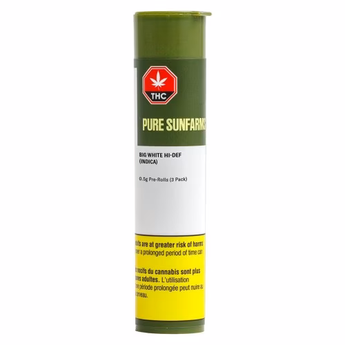 Pure Sunfarms - Big White Hi-def Pre-roll