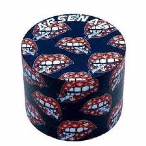Smoking Lips Grinder 4 Piece