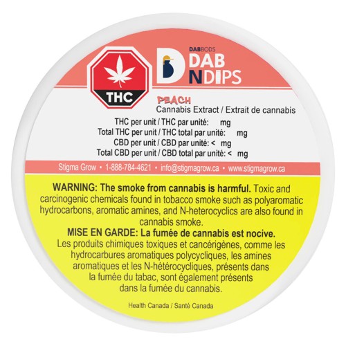 Dab Bods - Dab N Dips Peach