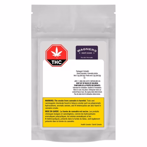 Wagners - Grape Quake Pre-Rolls