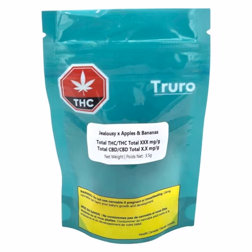 Truro Cannabis - Jealousy x Apples & Bananas