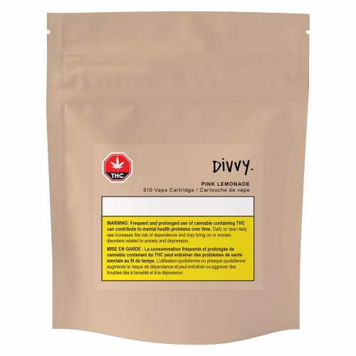 Divvy - Pink Lemonade 510 Thread Cartridge
