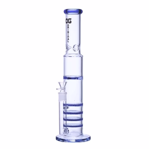 17" OG Original Honeycomb with the Spinner 5 Showerhead perc Bong