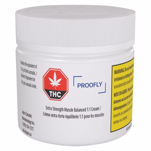 Proofly - Extra Strength CBD Relief - Muscle Balanced 1:1 Cream