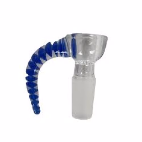 14mm Single Long Hook Glass Bowl