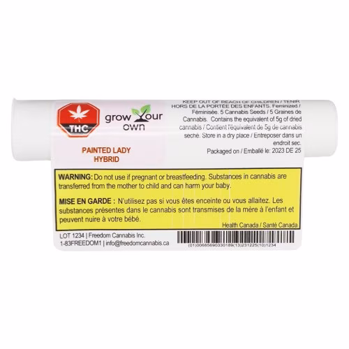 HomeGrow with Freedom - Painted Lady CBD Seeds
