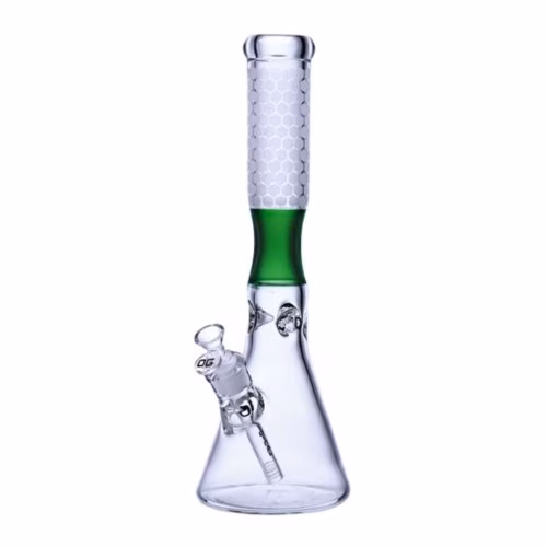 15" 7mm OG Original Shaded Neck Beaker