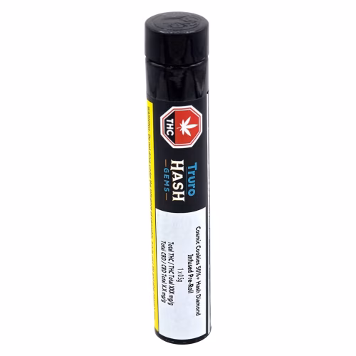 Truro Hash Gems - Cosmic CKIES 50%+ Hash Diamond Infused Pre-Roll