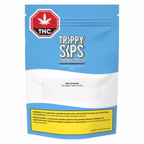 Trippy Sips - Blue Lemonade Liquid Diamond All-in-One