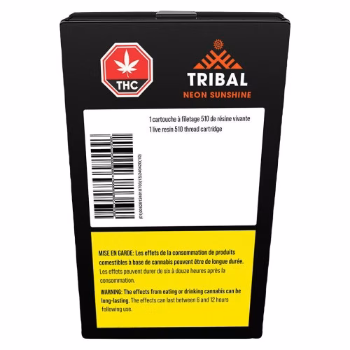 Tribal - Neon Sunshine Live Resin 510 Thread Cartridge