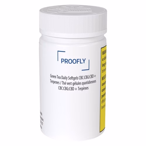 Proofly - Green Tea Daily Softgels CBC:CBG:CBD + Terpenes
