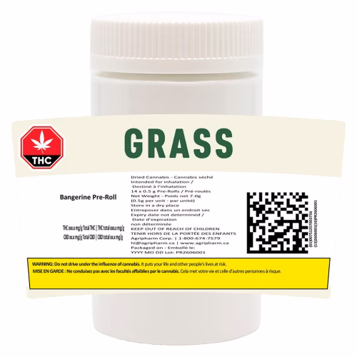 Grass - Bangerine Pre-Roll