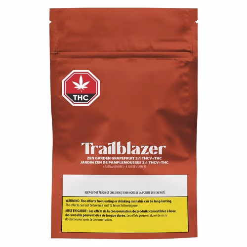 Trailblazer - Zen Garden Grapefruit 1:2 THC:THCv Soft Chews