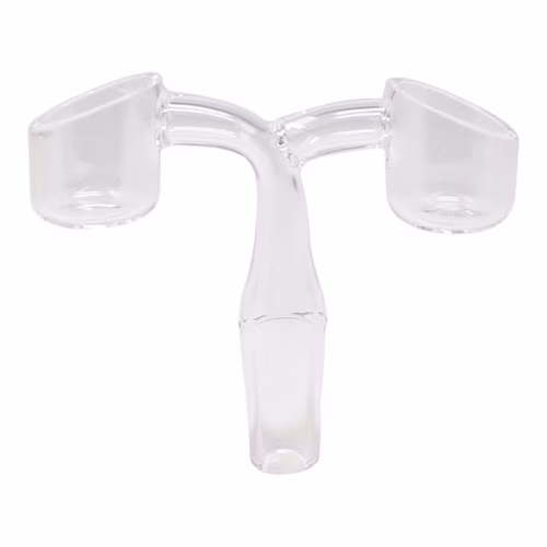 DOUBLE QUARTZ MALE BANGER 14MM