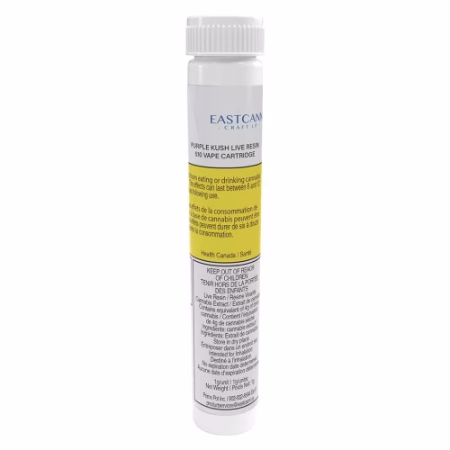 EastCann - Purple Kush Live Resin 510 Thread Cartridge
