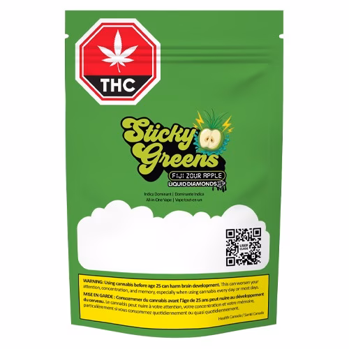 Sticky Greens - Fiji Zour Apple Dripbar All-in-One
