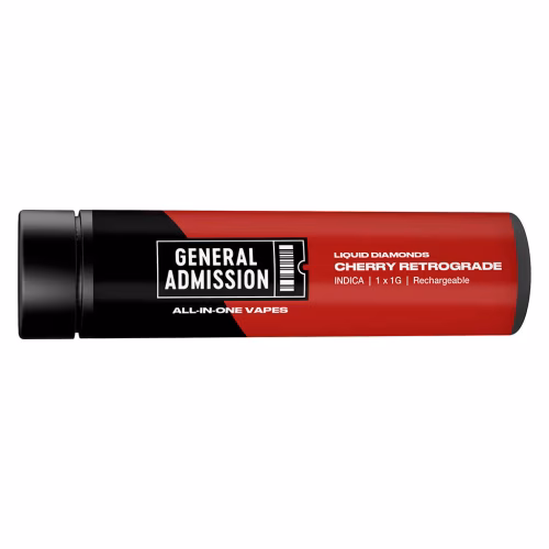 General Admission - Cherry Retrograde Liquid Diamond All-In-One Vape