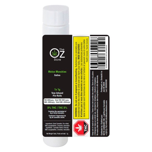 The Oz Store - Melon Munchies Infused