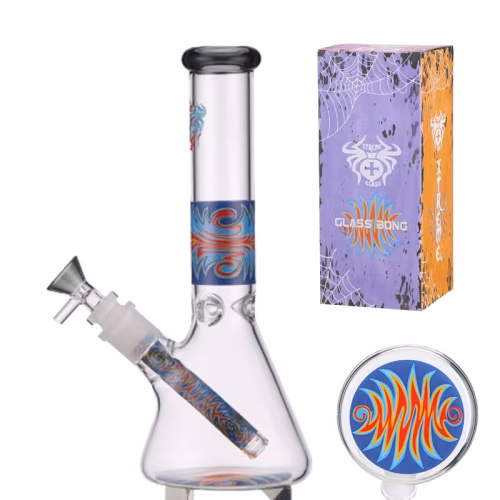 10" XTREME BLUEBERRY GLASS BONG