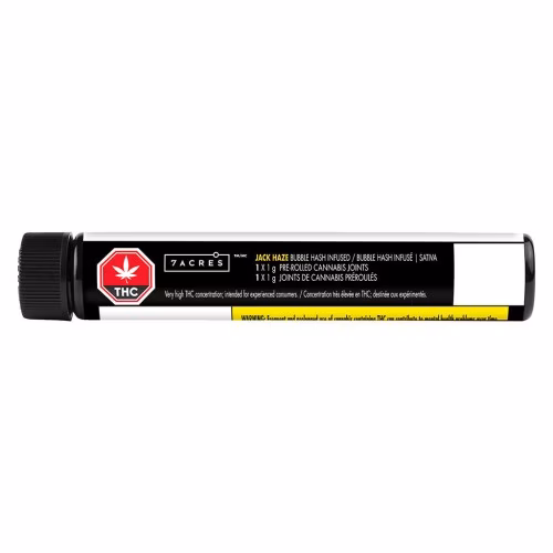 7ACRES - Jack Haze Bubble Hash-Infused Pre-Rolls