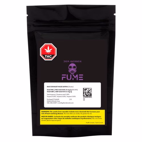 FUME by Dom Jackson - Max Exhaust Haze Sativa - Shatter