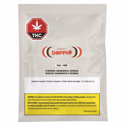 Indiva Doppio - S'mores Sandwich Cookie 1:1 THC/CBD