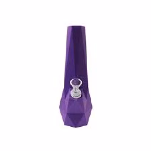 10" Purple Galaxy Diamond Silicone Bong