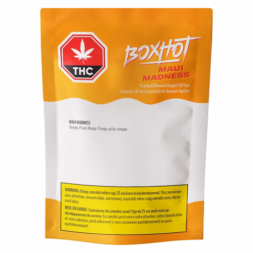 BOXHOT - Maui Madness Liquid Diamond Charged 510 Thread Cartridge