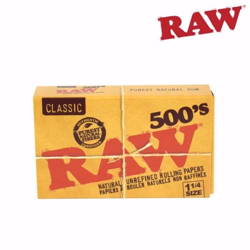RAW CLASSIC 11/4 SIZE 500's