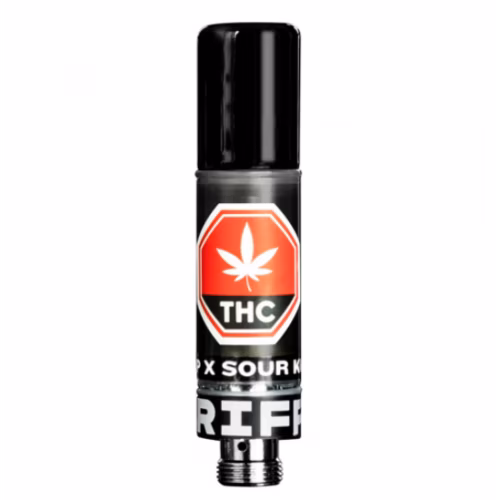 RIFF - Granddaddy Purps X Sour Kush 510 Thread Cartridge