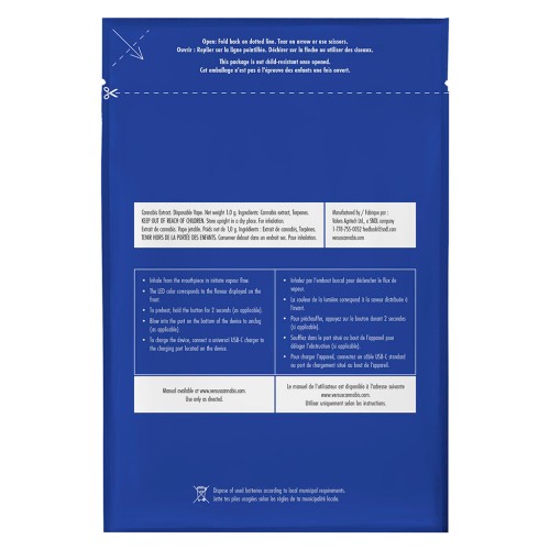Versus - DUEL Blueberry Haze FS vs Blue Lemz 2-in-1 Disposable Vape