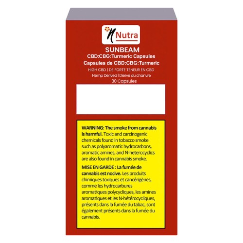 Naturally Nutra - Sunbeam CBD:CBG