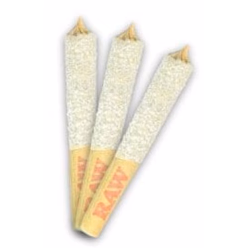 Dab Bods - Strawberry Banana 60's+ Double Infused Pre-Roll