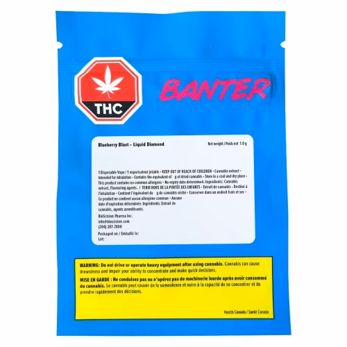 Banter - Blueberry Blast Liquid Diamonds