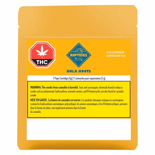 Riptides - Hula Hoots 510 Thread Cartridge
