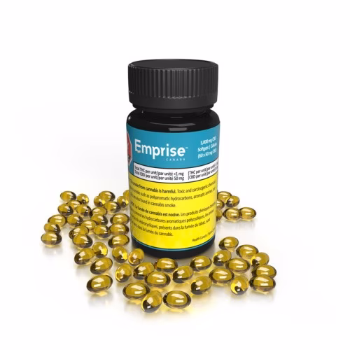 3000 CBD Softgels (60 x 50mg CBD)