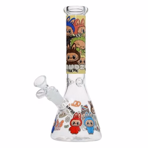 10" LAFUFU Cute Monster Beaker Bong