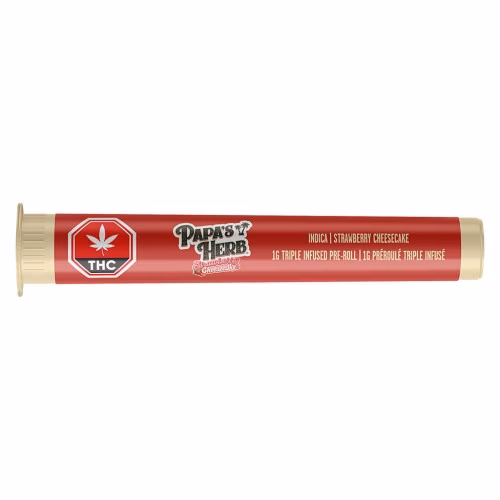 Papa's Herb - Indica Strawberry Cheese Triple Infused