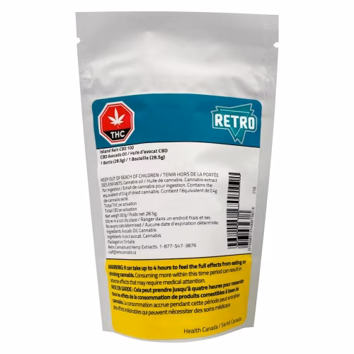 RETRO - Retro Island Rain High CBD Oil