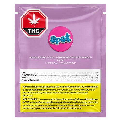 SPOT - Tropical Berry Blast Indica Soft Chew