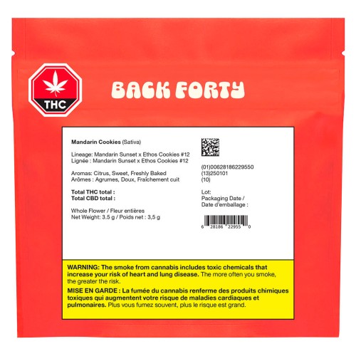 Back Forty - Mandarin Cookies
