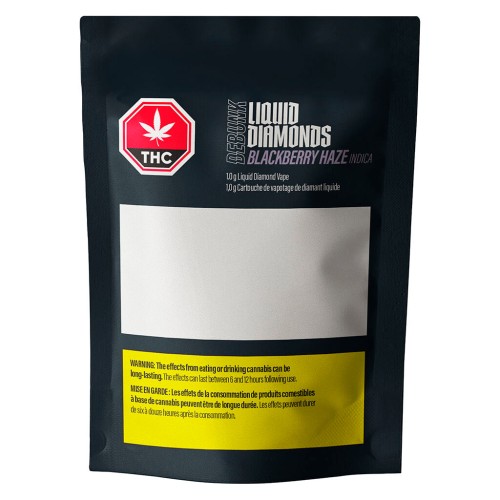 Debunk - Blackberry Haze Liquid Diamonds 510 Vape