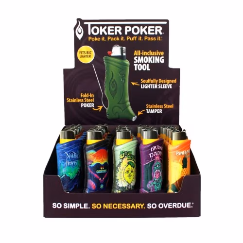 Toker Poker Califari Multi-Tool  Lighter Sleeve