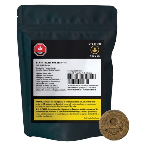 Organic Black Hash Token image 2